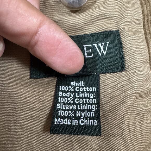 J.Crew Blazer Mens Medium Brown Corduroy Sport Coat 3 Button Notch Lapel - Picture 11 of 15